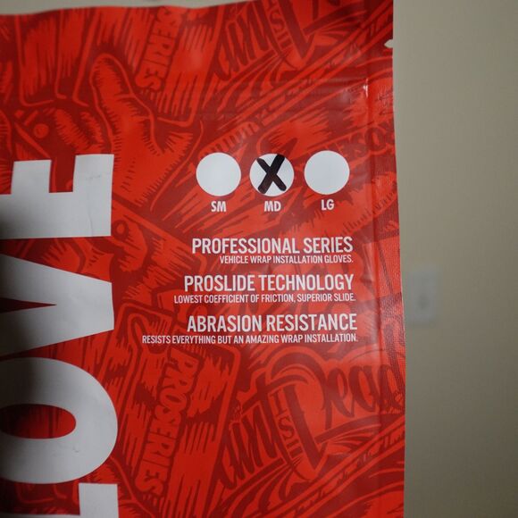 PROGLOVE by Saint Reach – Professional Red Work Gloves Size MD - Picture 3 of 5